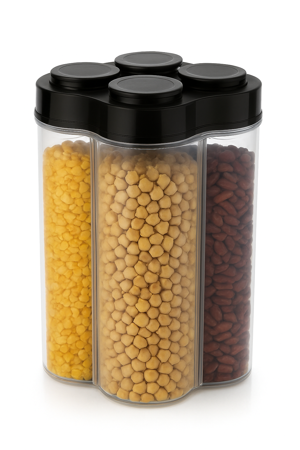 4 Section┃Plastic Storage Container