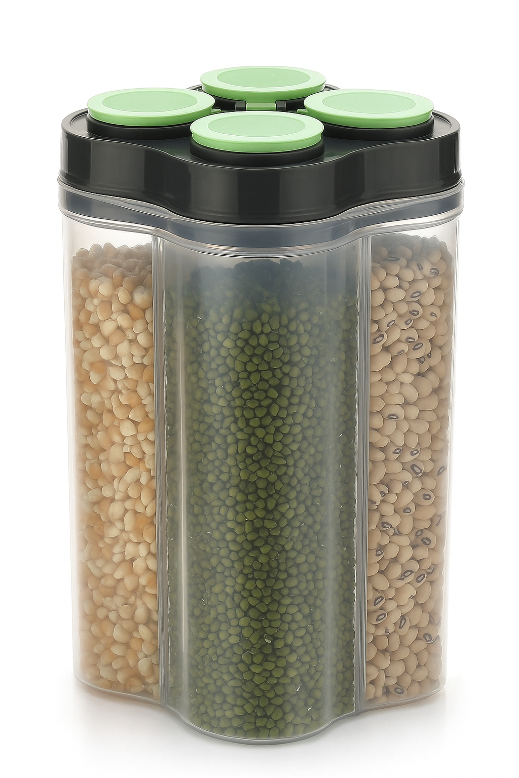 4 Section┃Plastic Storage Container